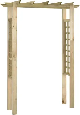 Immagine prodotto di Pergolato da giardino Arco di rose 150 x 60 x 204 cm Legno impregnato