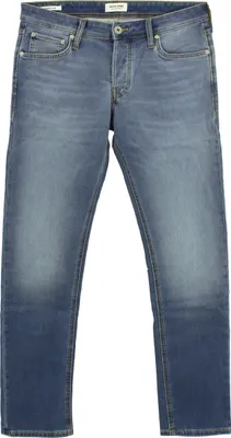 Produktbild von Jack & Jones 12201700, Jeans, Erwachsener, Blau, Baumwolle, Elasthan, Polyester, Nicht bleichen, Feinwäsche (30°C)