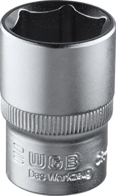 Produktbild von WGB Steckschlüssel-Einsatz 6-kant SW36, 12,5mm, Chrom-Vanadium