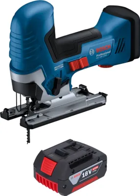 Produktbild von Bosch GST 18V-125 S Professional Akku Stichsäge 18 V 125 mm Brushless + 1x Akku 4,0 Ah - ohne Ladegerät