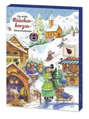 Produktbild von Der echte Räucherkerzen-Adventskalender