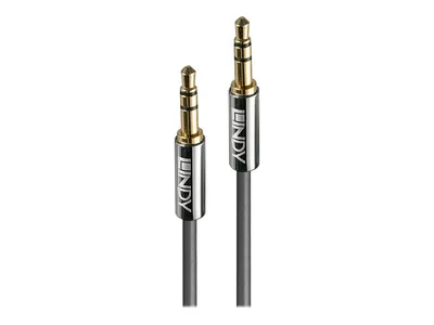 Image de Câble audio LINDY M/M Câble 1 m noir