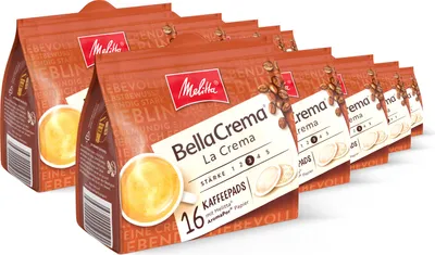 Produktbild von Melitta BellaCrema La Crema Pads, Kaffeepads für Pad-Maschinen, 5er / 10er Set