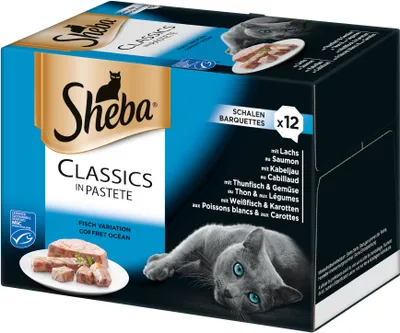 Produktbild von Sheba Schale 12x 85g - Classics