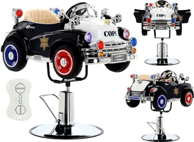 Obrázok produktu pre Kadernícke detské kreslo autíčko CAR-5204-C hydraulické otočné do kaderníckeho salónu kadernícke kreslo