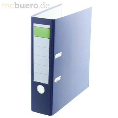 Produktbild von Ordner 10077915 DIN A4 80mm PP blau