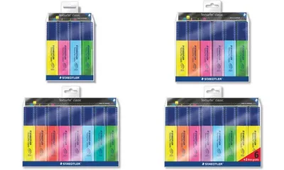 Produktbild von STAEDTLER Textmarker "Textsurfer classic", 20er Etui