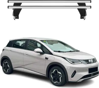 Produktbild von Menabo Dachträger Grundtäger für BYD Dolphin 2024-2025 50kg Aluminium Silber 2x