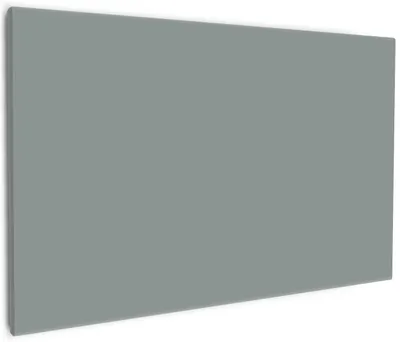 Produktbild von Wallario Premium Leinwandbild Grau in Größe 60 x 90 cm