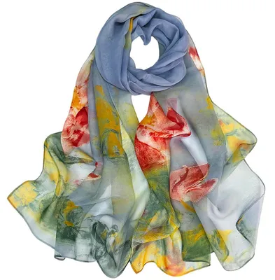 Obrázek produktu pro Šála pro dámy, materiál: georgette, rozměry: 160 x 50 cm