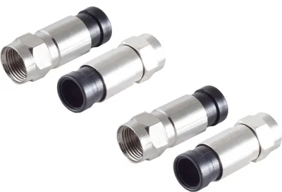 Obrázek produktu pro shiverpeaks BS15-300114, F-typ, F, F, 7 mm, Nerezová ocel, 2 kusů