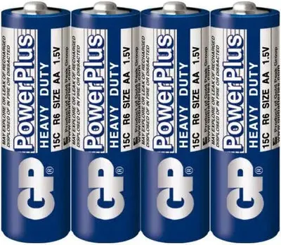 Produktbild von Zink-Kohle-Batterie GP R6 /4 Stk. in Verpackung/Schrumpf 1,5V