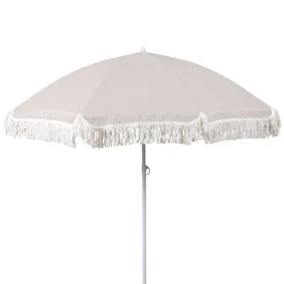 Produktbild von PROBEACH Sonnenschirm GARTENSCHIRM 180 cm höhenverstellbar GRAU