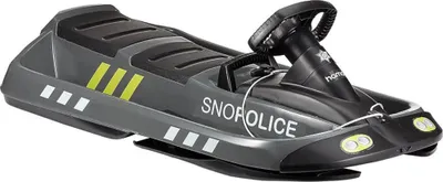 Obrázok produktu pre Hamax Sno Police, Ovládateľné sánky, Čierna, Šedá, Polyetylen, 5 rok / roky, Akékoľvek pohlavie, 2 sedadlo/sedadiel