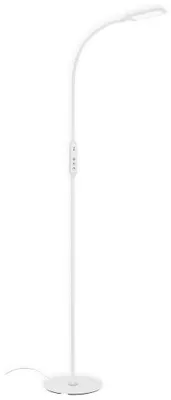 Immagine prodotto di BRILONER OFFICE REMOTE Lampada da terra a LED, telecomando, dimmerabile, controllo della temperatura del colore CCT, funzione touch, bianco, 24 x 140 cm