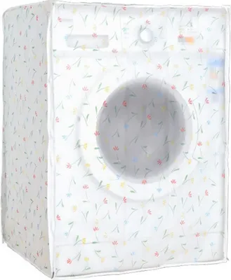 Produktbild von Waschmaschine Staubdichte Abdeckung, Wasserdichte Waschmaschinenabdeckung, Frontlader Waschmaschine Trockner Protector Sonnenschutz Wasserdichte und Staubdichte Abdeckung für Zuhause