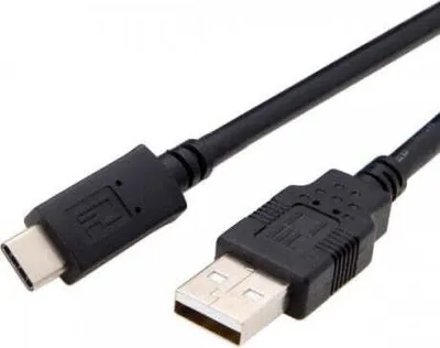 Produktbild von System-S 8 m Meter USB Typ 3.1 C auf USB A 2.0 Kabel