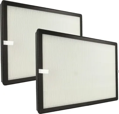 Produktbild von vhbw 2x Luftilter kompatibel mit i@home Fangqi TKJ270F-A1 Luftreiniger - Kombifilter Vorfilter + HEPA + Aktivkohle