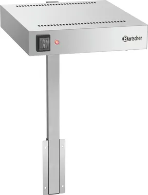 Produktbild von Bartscher Wärmelampe 12-150 für Pommes Frites, belüfteter Lampenkopf, 505 mm hoch