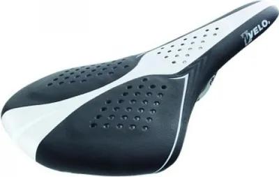 Immagine prodotto di Sella VELO, AIR THRU, bianco/nero, con gel a nido d'ape, 268 g