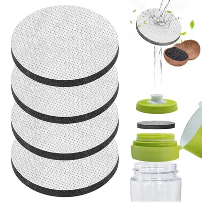 Wasserfilter 4er-Pack für Trinkflaschen, reduziert PFAS & Chlor