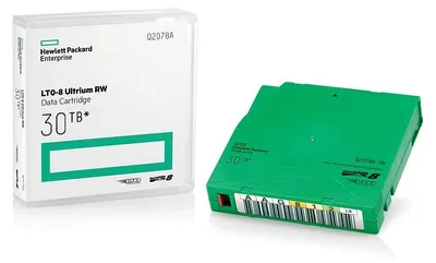 Obrázok produktu pre HPE LTO-9 Ultrium 45TB WORM Data Cartridge, Prázdna dátová páska, LTO, 45 TB, 45 TB, 30 rok / roky, 545 kilobit na palec