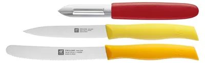 Produktbild von ZWILLING Messerset, 3-tlg | gemischte Farben