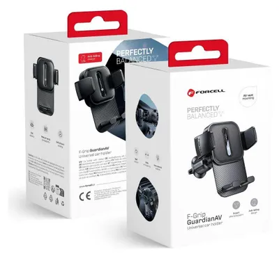 Produktbild von FORCELL F-Grip GuardianAV Autohalter passend für Kühlergrill schwarz