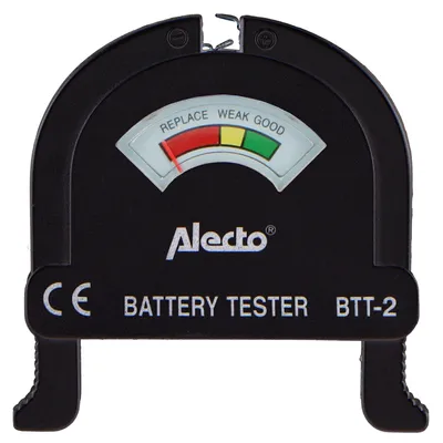 Obrázok produktu pre Alecto Universal battery tester BTT-2, AA, AAA, C, D