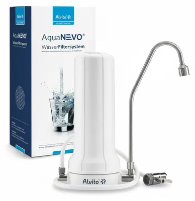 Produktbild von Alvito Auftischfilter PRO Vital - filtern & beleben *Sparpaket*