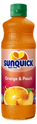 Zdjęcie produktu dla Sunquick Koncentrat napoju o smaku pomarańczowo-brzoskwiniowym 700 ml