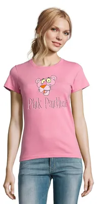 Produktbild von Damen Pink Panther Rosarote Inspector Comic Cartoon