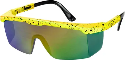 Produktbild von Retro Ski Brille - Schnelle Brille der 80er Jahre in unterschiedlichen Farben Gelb