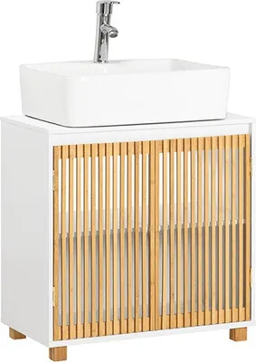 Produktbild von Famanu Waschbeckenunterschrank - Badezimmerorganisation - 60 cm x 60 cm x 33 cm
