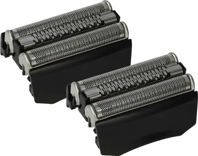 Produktbild von vhbw 2x Ersatz-Scherköpfe kompatibel mit Braun Series 7 720, 760cc, 795cc, 790cc, 7840, 740, 7865, 7850, 7893, 7880, 730 Elektrorasierer, Schwarz