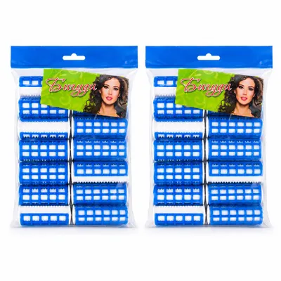 Produktbild von 2st.Thermo Lockenwickler Wickler Thermolockenwickler Termobigudi Set ., KI-generiertes Bild