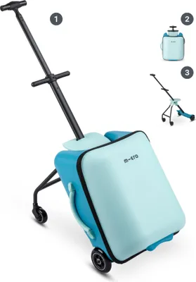 Produktbild von Micro ride-on Koffer Eazy Allrounder blau - Kindergepäck und Buggy