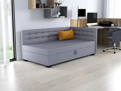 Obrázek produktu pro Jednolůžková postel 100x195 NENCI PLUS 2 - šedá