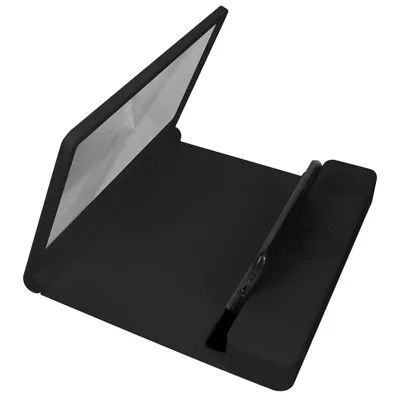 Produktbild von Bildschirmvergrößerer mit Bluetooth-Lautsprecher – Schwarz
