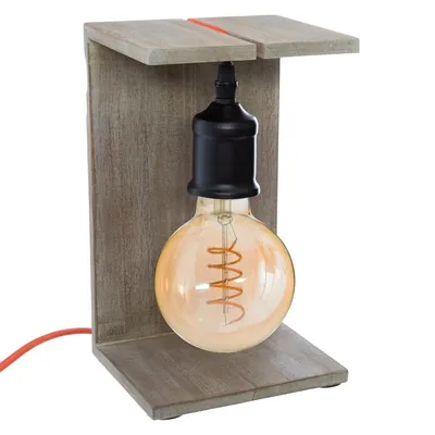 Obrázok produktu pre Dekoratívna lampa CAJA, 25 cm, kábel čierny - Atmosphera