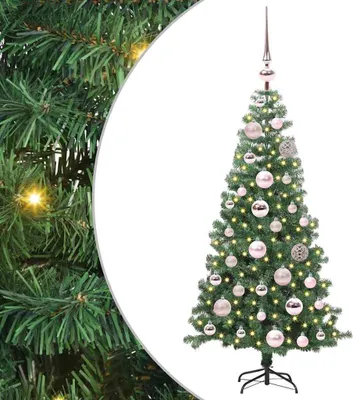 Obrázok produktu pre Vianočný stromček s 150 LED-i so stojanom Zelená 120 cm PVC