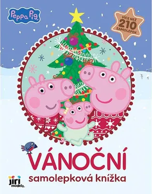 Obrázek produktu pro Vánoční samolepková knížka Prasátko Peppa