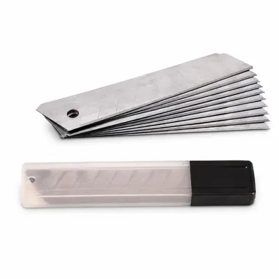 Produktbild von Ersatzklingen 18 mm 10 Stück FEINZ Für Cuttermesser Präzise Scharf Und Langlebig