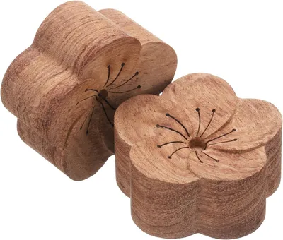 Produktbild von Holz ätherische Öldiffusor 2 Stück, Rosenholz, für Auto und Zuhause, natürliche Duftverbreiter