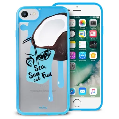 Obrázok produktu pre PURO IPC747SJCNUTLBLUE, Ochranný obal, Apple, iPhone 6/6s/7, 11,9 cm (4.7"), Viacfarebný