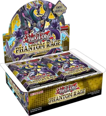 Obrázek produktu pro Yu-Gi-Oh! 'Phantom Rage' 1. edice Booster Pack německy , Množství:1x zapečetěná krabička (24 balíčků)