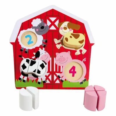 Produktbild von Puzzle Bauerntiere
