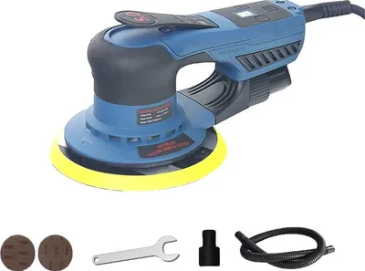 Zdjęcie produktu dla Szlifierka oscylacyjna, moc 400 W, średnica tarczy 150 mm, 220 V