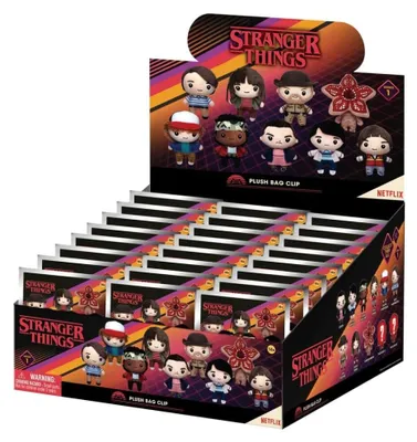 Obrázek produktu pro Sada plyšových přívěsků na klíče Stranger Things (24 kusů)