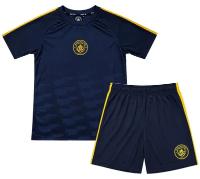 Produktbild von Manchester City Fußball Trikot Set Auswärts - Eigenen Namen - 2026-2027 - Kind - 128